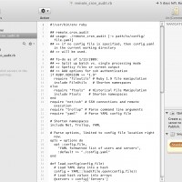 Espresso - Ruby Espresso, editing a ruby script